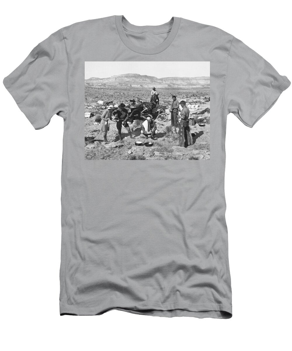 Car Broken Down in the Desert Underwood Archives T-Shirt