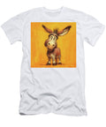 Cartoon Donkey with Cheery Expression Sarah Kirk T-Shirt