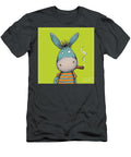 Cartoon Donkey with Cigar Olfactoart Studio T-Shirt