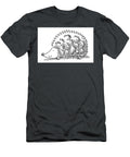 Cartoon Hedgehog Drawing Frank Ramspott T-Shirt