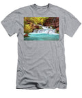 Cascade At Havasu Creek with a Touch of Fall Colors Alex Mironyuk T-Shirt