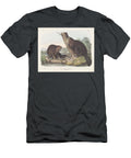 Castor Fiber Americanus Linn American Beaver Natural Size John James Audubon T-Shirt