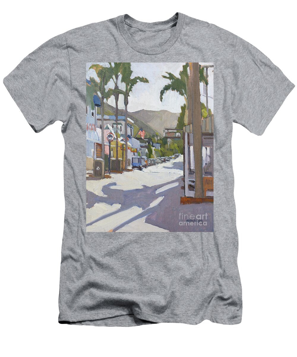 Catalina Avenue Avalon Catalina Island California Paul Strahm T-Shirt