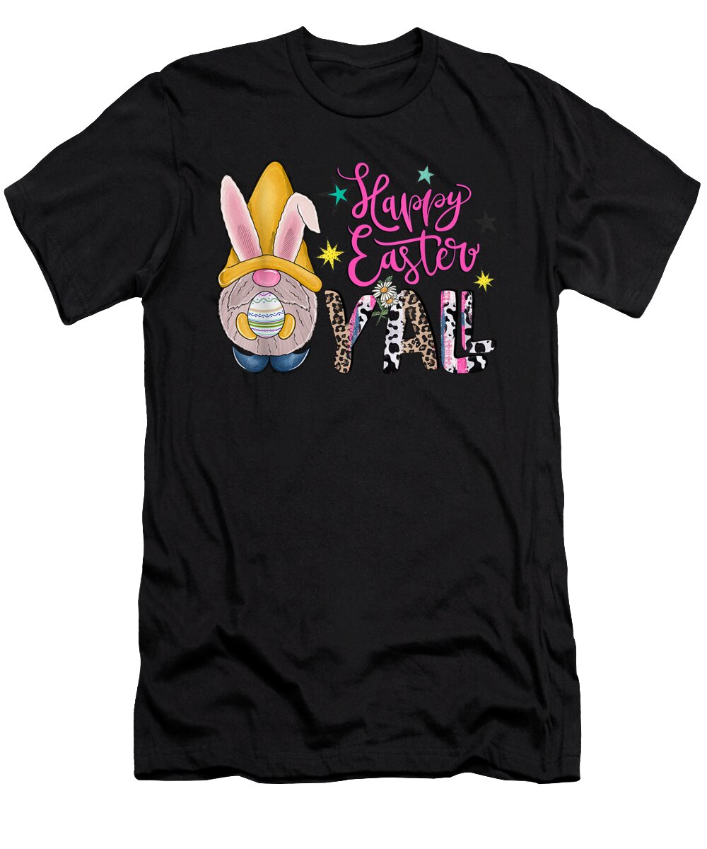Celebrating Last Day of March with Egg Shape Gnome Design Th T-Shirt