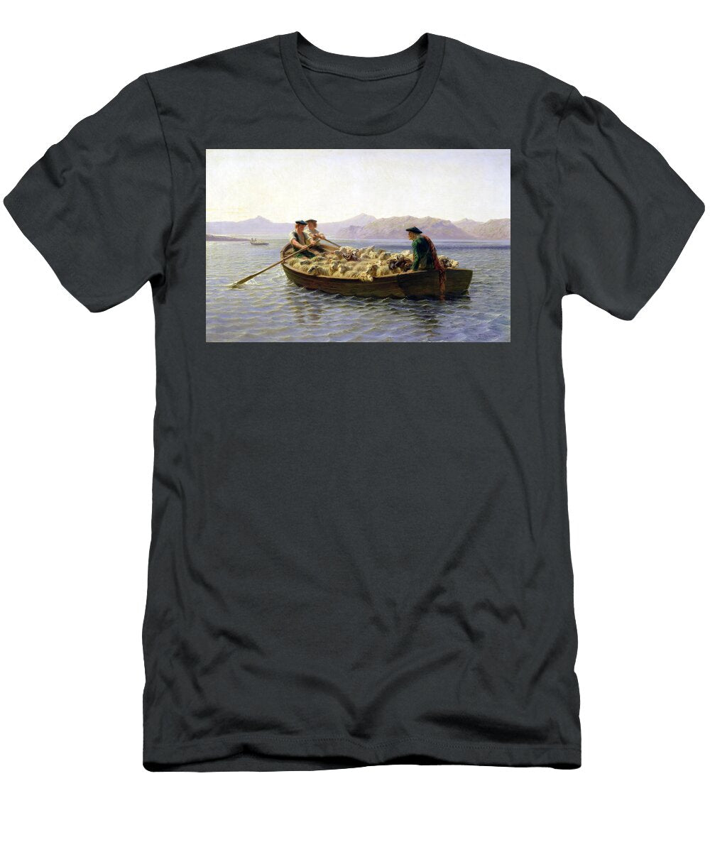Changement De Paturages By Rosa Bonheur Mango Art T-Shirt