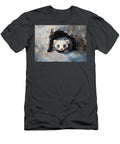 Charming Ferret Peeking From a Cave Grover Mcclure T-Shirt
