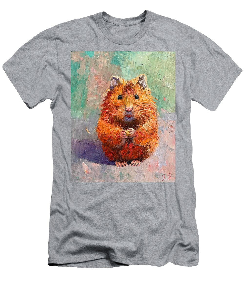 Charming Hamster Portrait Julia Strittmatter T-Shirt