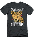 Cheetah Just a Girl Who Loves Cheetahs Deonta Alija T-Shirt
