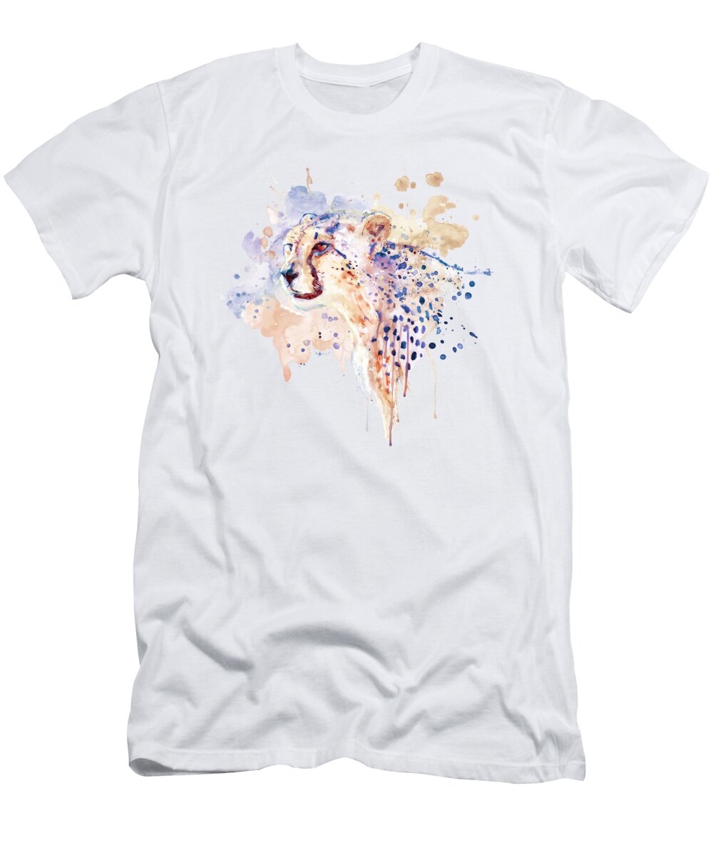 Cheetah Portrait Marian Voicu T-Shirt