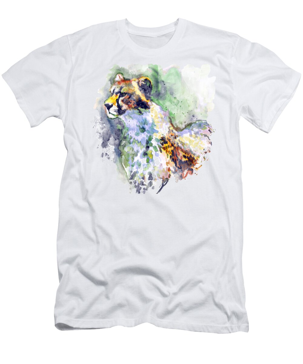 Cheetah Profile Marian Voicu T-Shirt