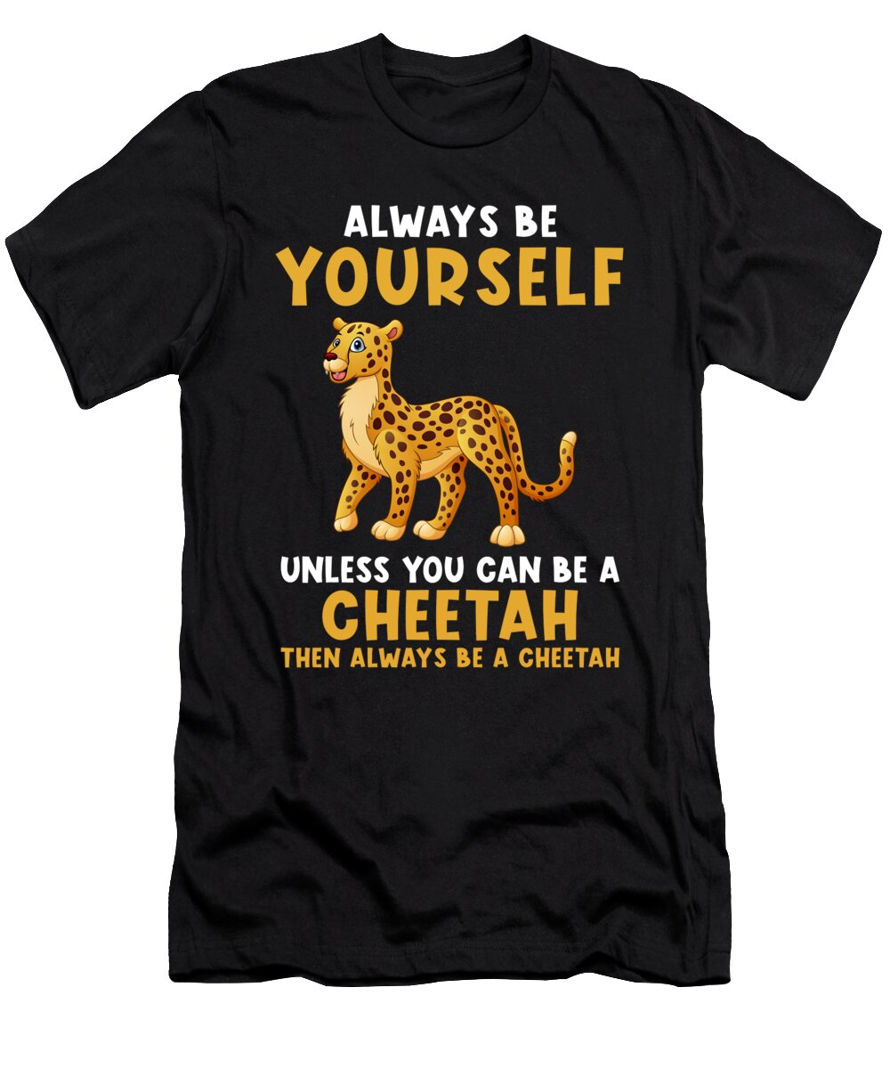 Cheetah Saying Funny Manuel Schmucker T-Shirt