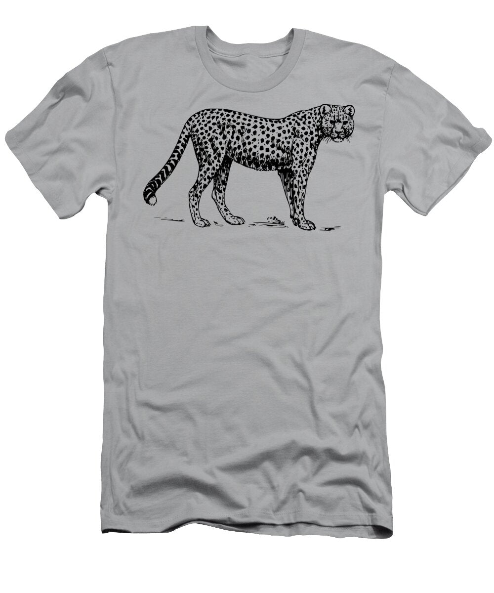 Cheetah Woods Texture Movie Poster Prints T-Shirt