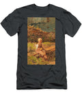 Child Sitting on a Wooden Walkway Olga Wisingerflorian Austrian T-Shirt