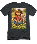 Child with Farm Animals Cathy Harper T-Shirt