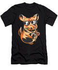 Chillin Chinchilla with Drink and Sunglasses Licensed Art T-Shirt