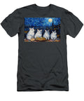 Chinchillas Blue Painting N Akkash T-Shirt