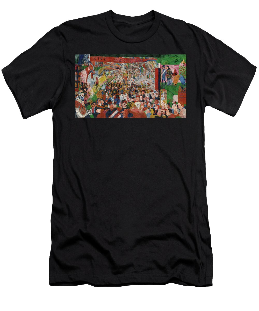 Christs Entry Into Brussels in 1889 James Ensor T-Shirt