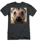 Close Up of a Curious Hedgehog Ego Crash T-Shirt