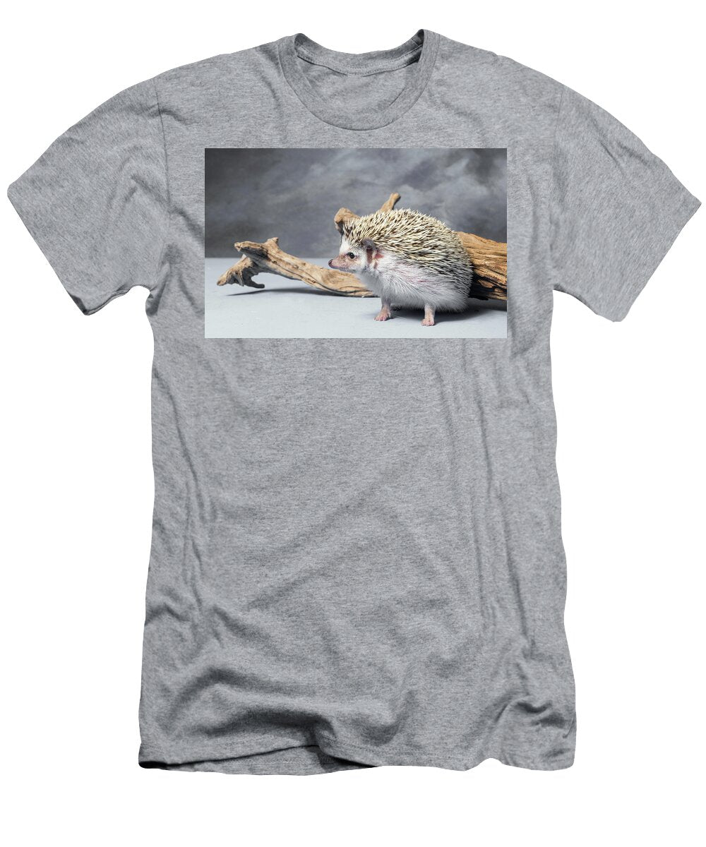 Close Up of African Pygmy Hedgehog Panoramic Images T-Shirt