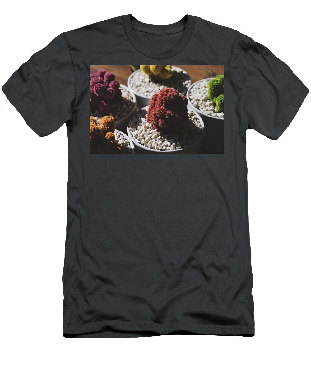 Close Up of Colorful Cacti Les Classics T-Shirt