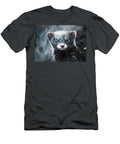 Closeup Portrait of a Ferret Painting Grover Mcclure T-Shirt