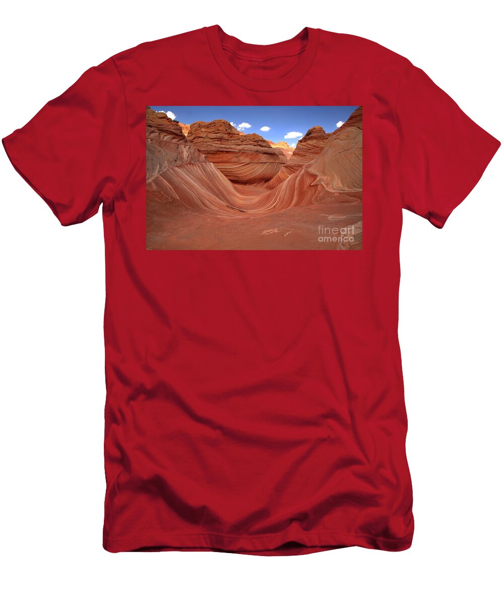 Clouds Over the Wave Adam Jewell T-Shirt
