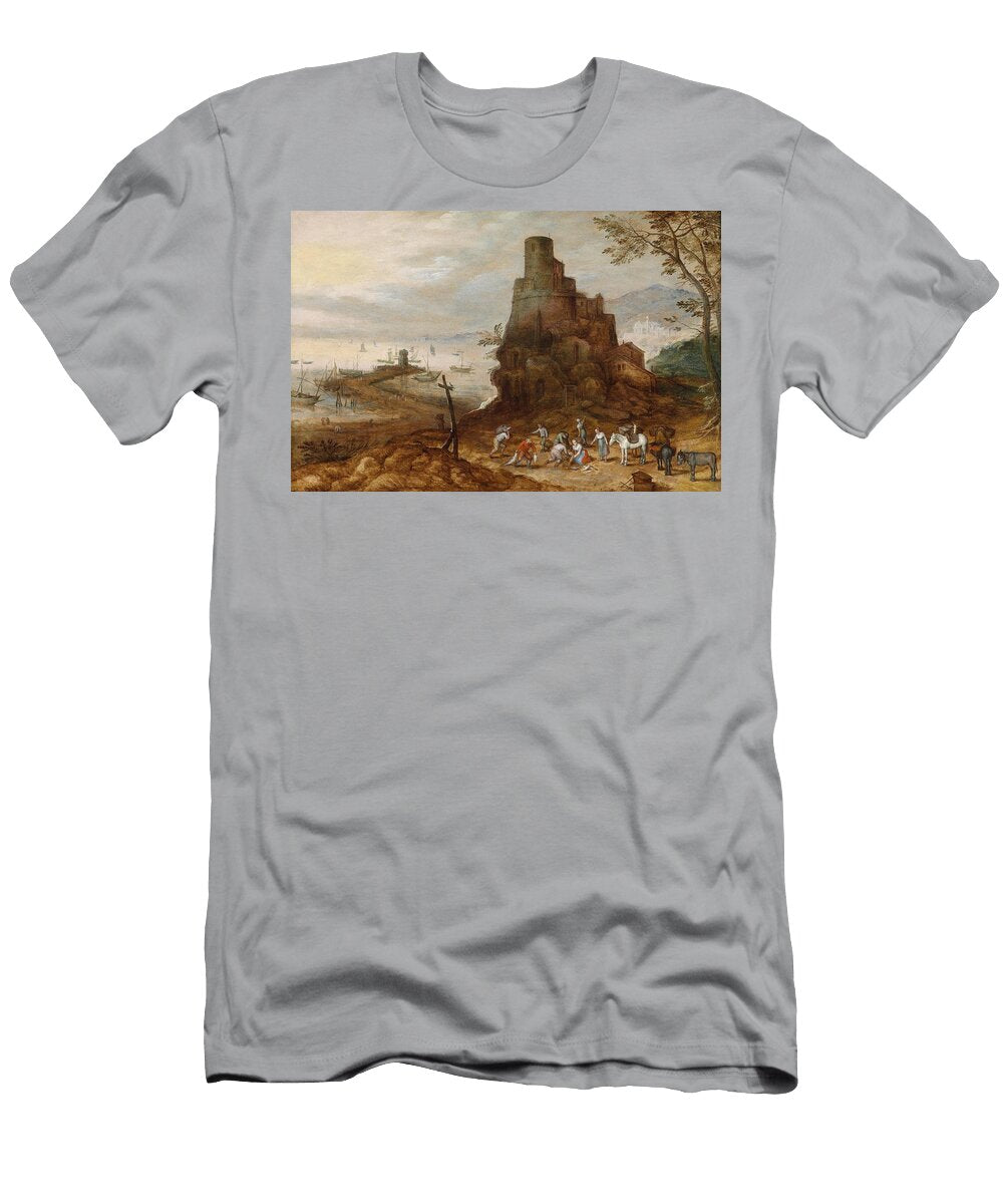Coastal Landscape with the Scipios Grave Jan Brueghel the Younger T-Shirt