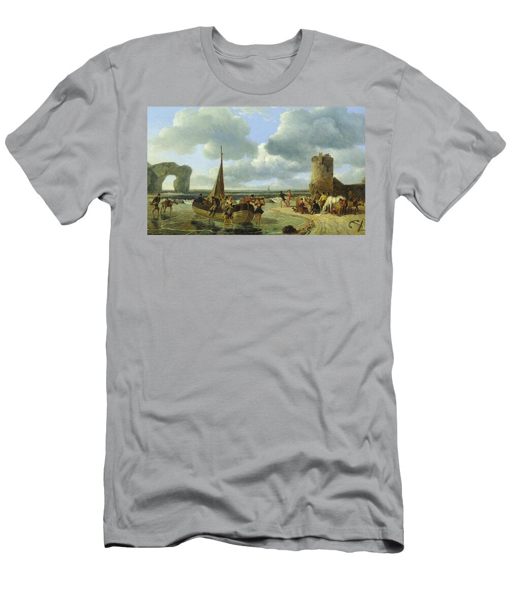 Coastal Scene Jean Louis De Marne T-Shirt