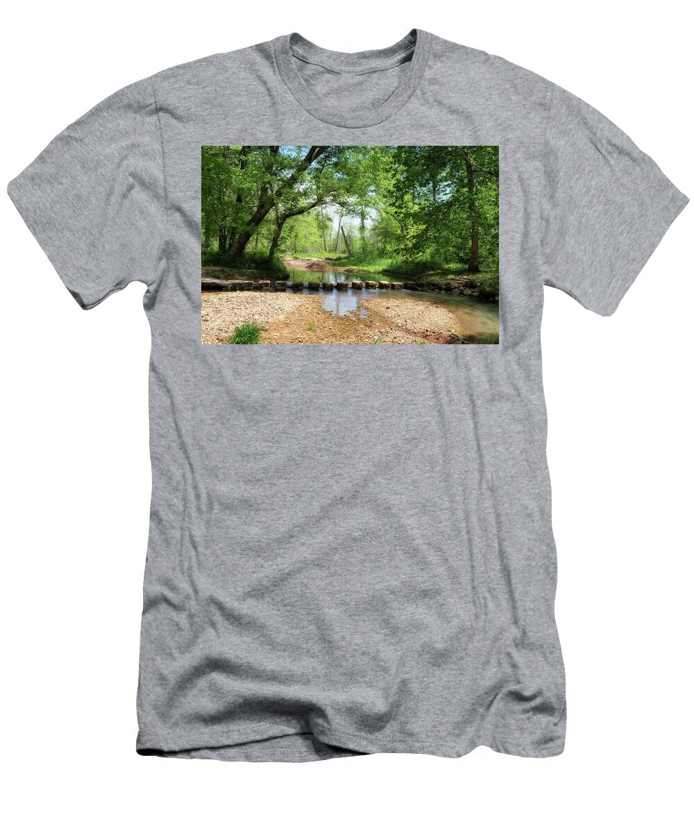 Colbert Creek Stepping Stones Susan Rissi Tregoning T-Shirt