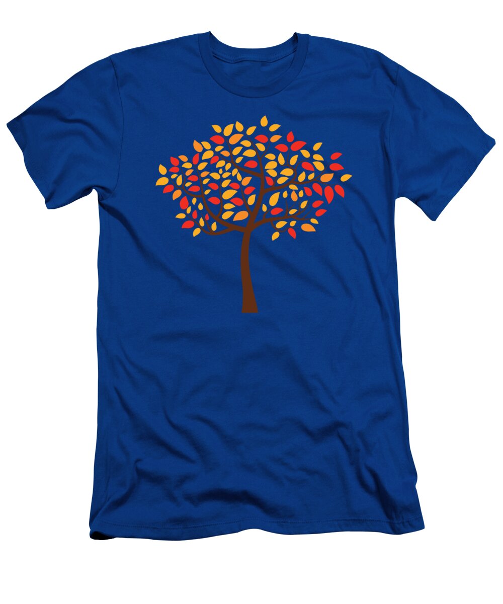 Colorful Autumn Tree Tenshirt T-Shirt