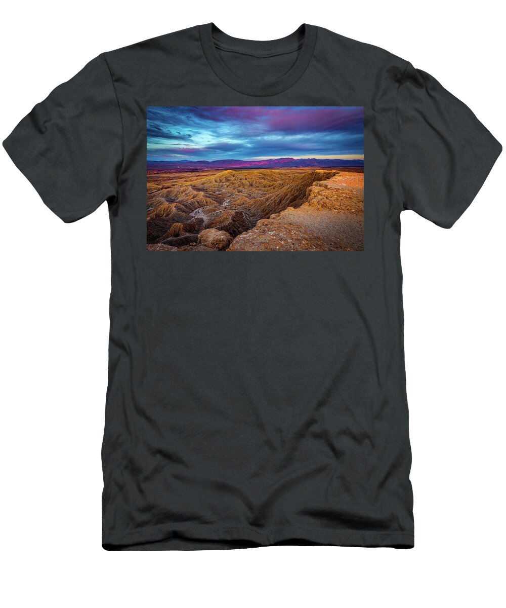 Colorful Desert Sunrise Peter Tellone T-Shirt