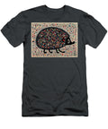 Colorful Hedgehog in Abstract Pattern Fabrizio Cassetta T-Shirt