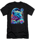 Colorful Rainbow Cheetah Graphic Dhbubble T-Shirt