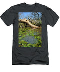 Common Frog Frogspawn in Pond Created By Damming of Nick Upton Natureplcom T-Shirt