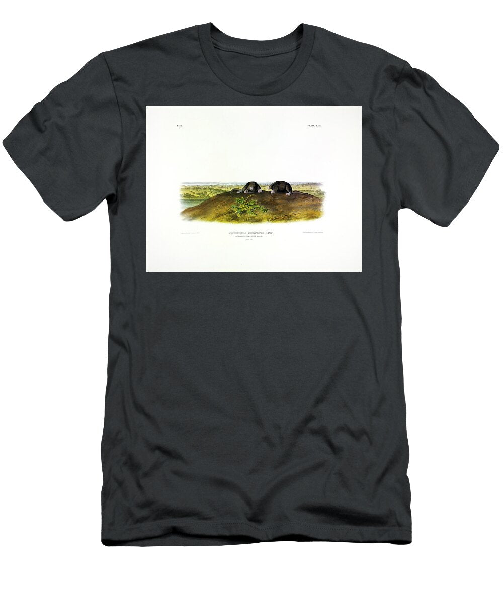 Common Star Nose Mole John James Audubon T-Shirt