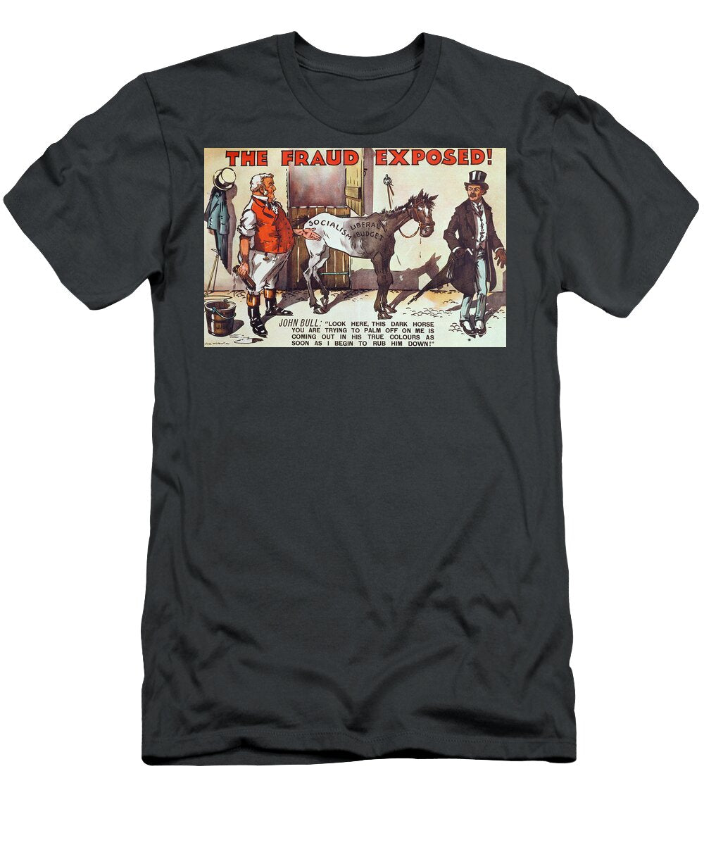 Conservative Poster Against Old Age Pensions Jack Walker T-Shirt