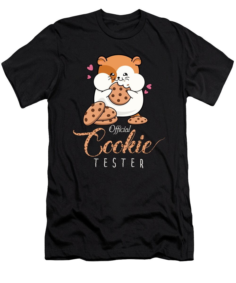 Cookie Tester Funny Cute Hamster Shirtom T-Shirt