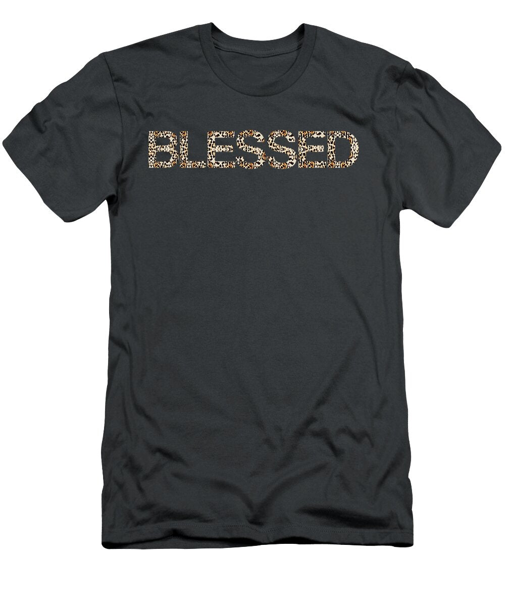 Cool Blessed Leopard Cheetah Print Theoja Anum T-Shirt