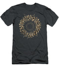 Cool Cheetah Leopard Print Sunflower for Women Girls Julie Hurst T-Shirt