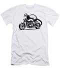 Cool Ferret Riding a Motorcycle Biker Ferret Lover Job T-Shirt