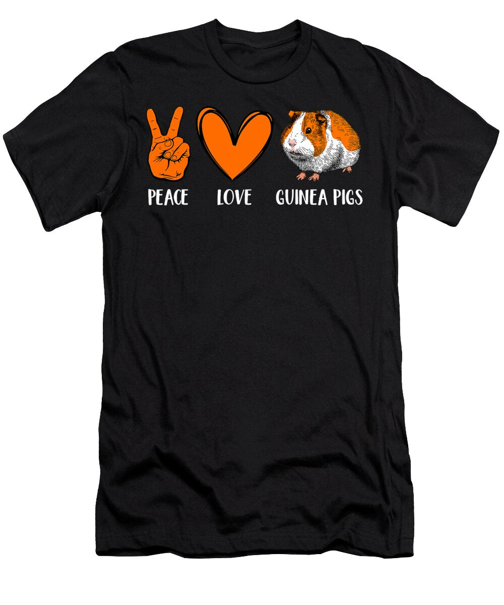 Cool Guinea Pig Art for Men Women Hamster Guinea Pig Lovers Thepassionshop T-Shirt