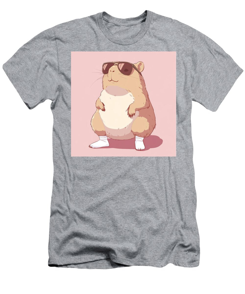 Cool Hamster Wearing Sunglasses and Socks Duneal O T-Shirt