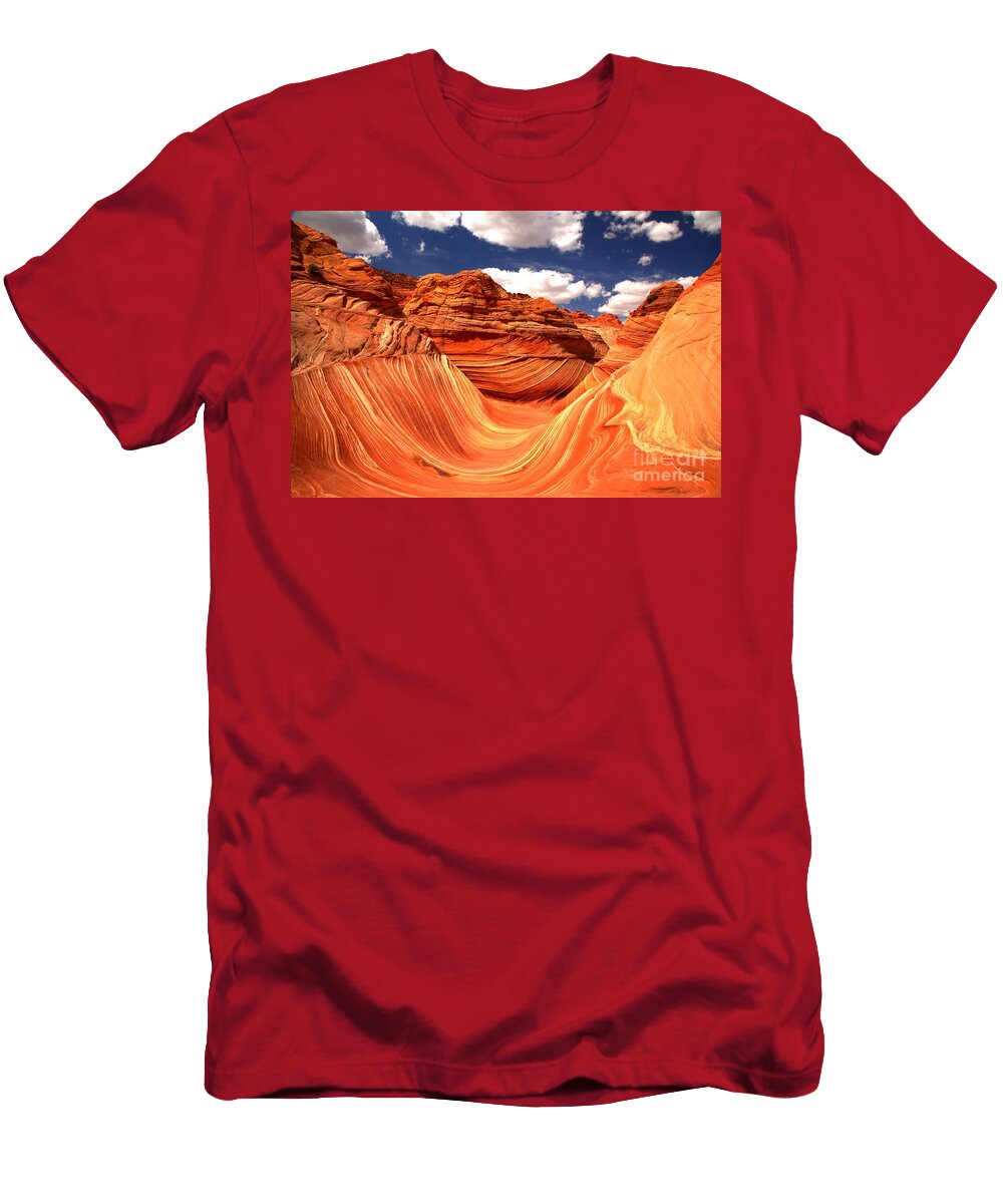 Cool Spring Day At the Wave Adam Jewell T-Shirt