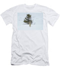 Coyote Approaching in a Snowy Landscape Anita Wooldridge T-Shirt
