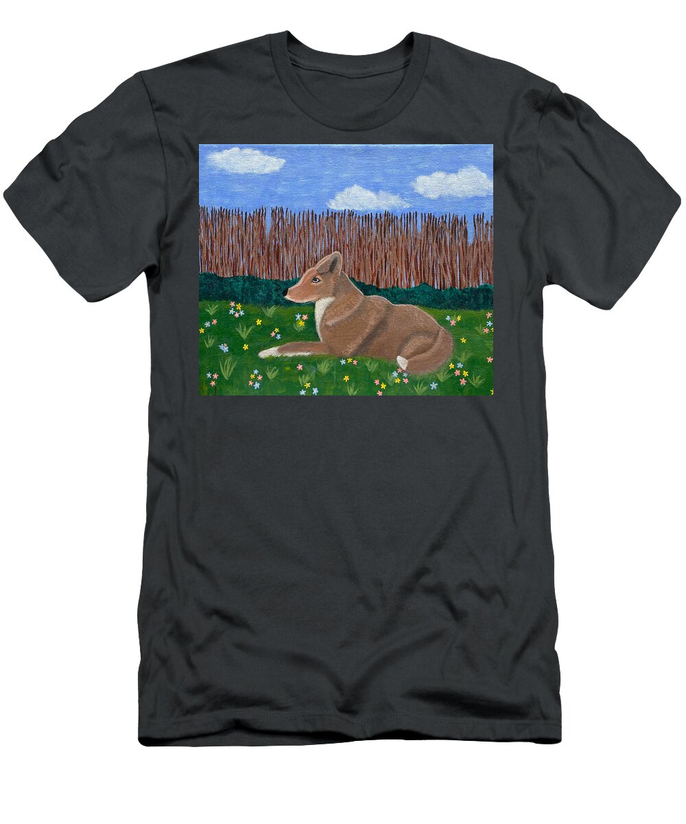 Coyote At Rest Sue Gurland T-Shirt