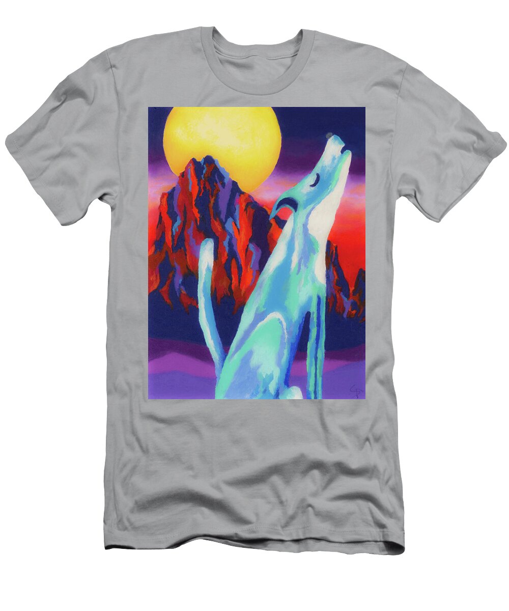 Coyote Azul At Shiprock Stephen Anderson T-Shirt