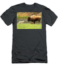 Coyote Bison Staredown Adam Jewell T-Shirt