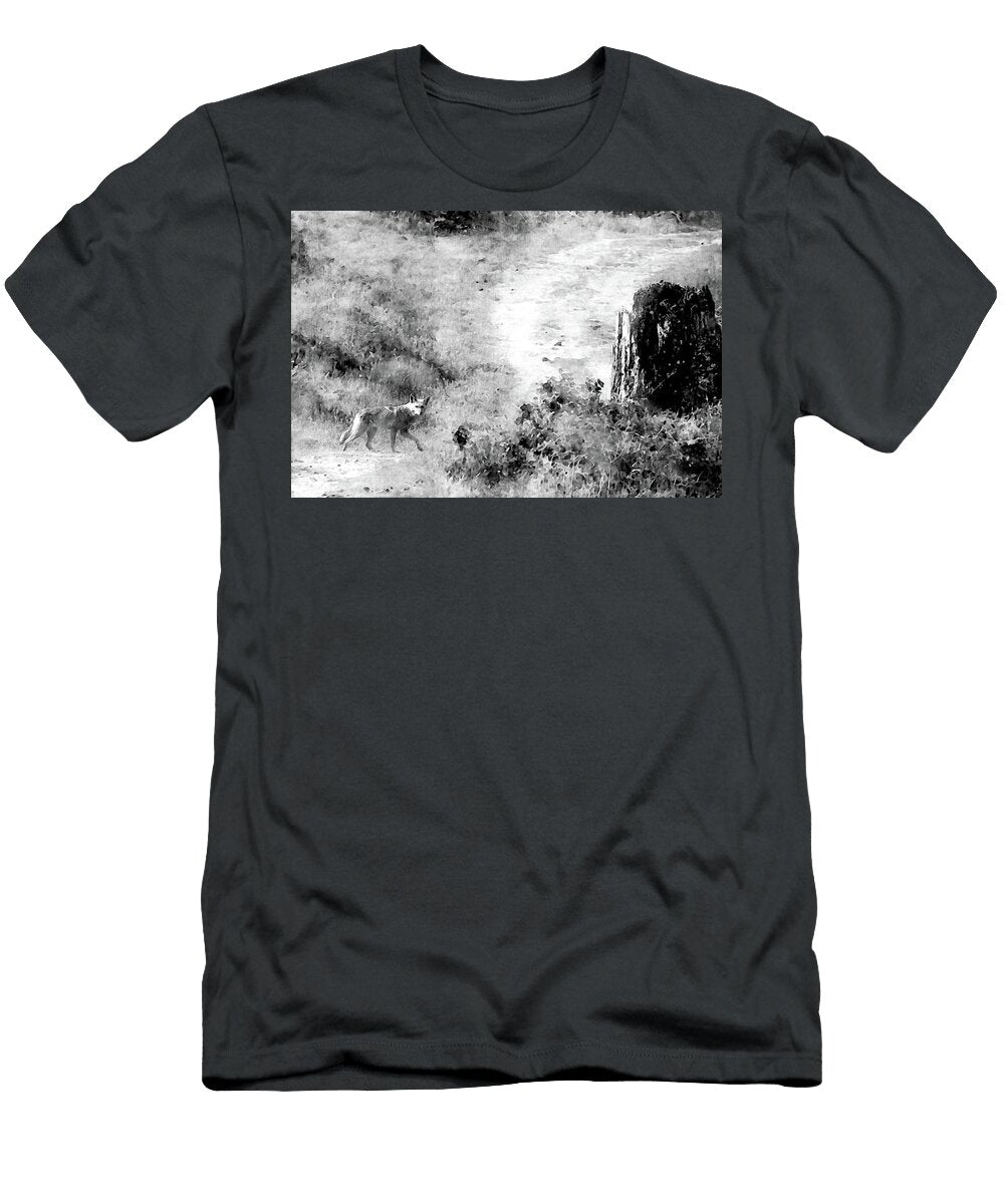 Coyote Black and White Peggy Collins T-Shirt