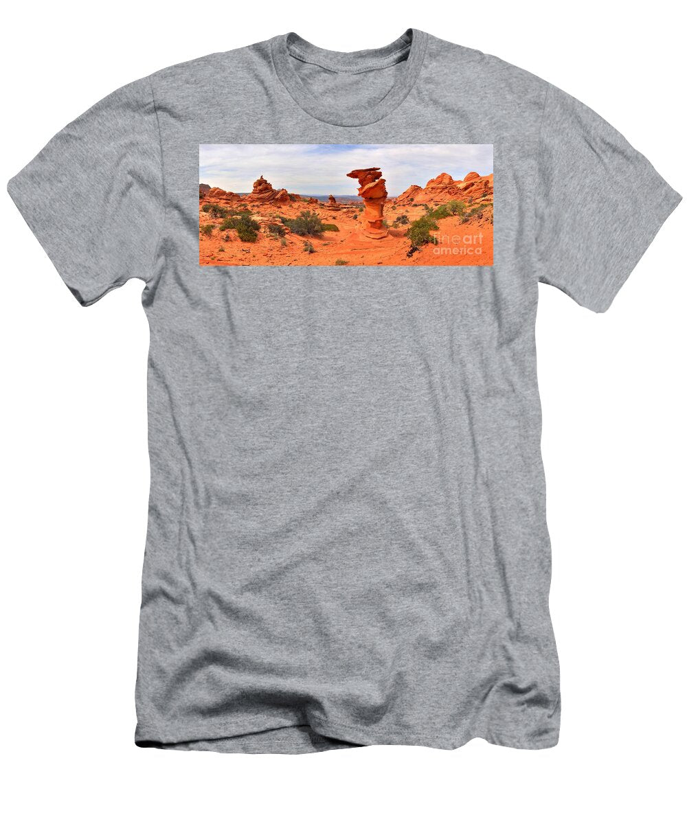 Coyote Buttes Control Tower Panorama Adam Jewell T-Shirt