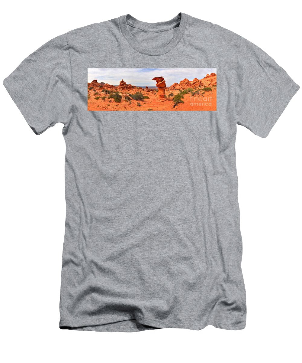 Coyote Buttes Dali Hoodoo Panorama Adam Jewell T-Shirt